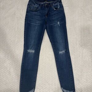 L&B Skinny, Distressed Jeans